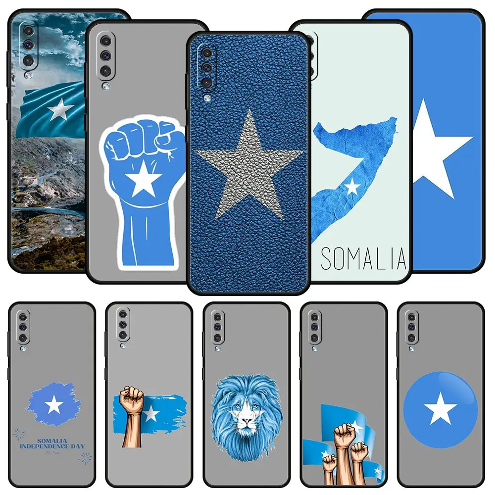 Somali Somalia National Flag Case For Samsung A26 A36 A56 A54 A52 A50 A70 A40 A…
