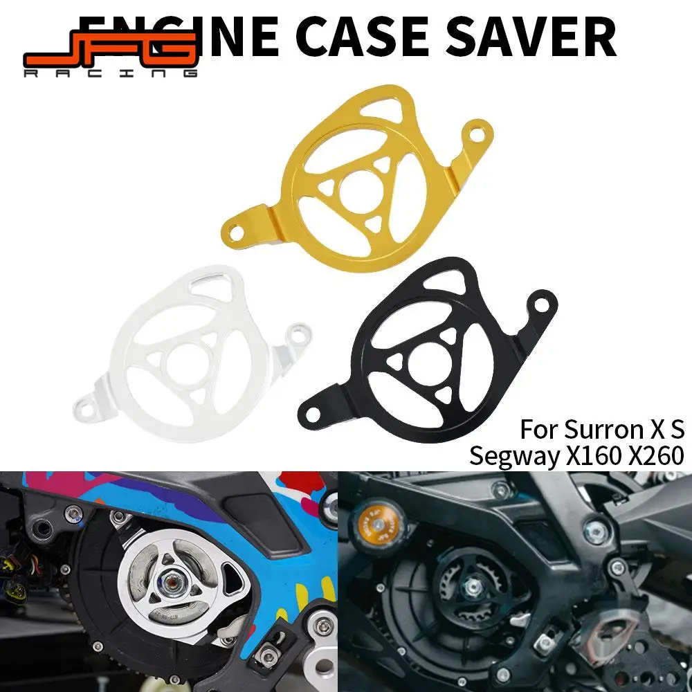 Sur Ron Engine Case Saver - Ventilated Aluminum Guard For Light Bee X/S/L1E & Segway