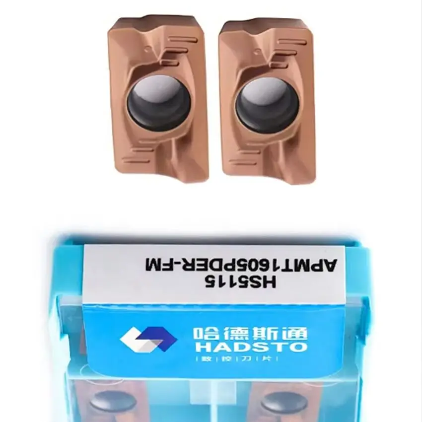 

APMT1135PDER-FM HS5115 APMT1135 HADSTO CNC carbide inserts Milling inserts For High hardness Steel, Stainless steel, Cast iron