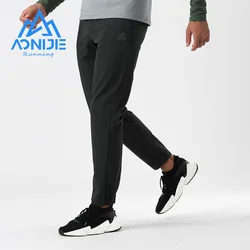 AONIJIE FM5145 uomo sport all'aria aperta pantaloni addensati pantaloni sportivi con cintura elasticizzata orlo stretto inverno per la corsa