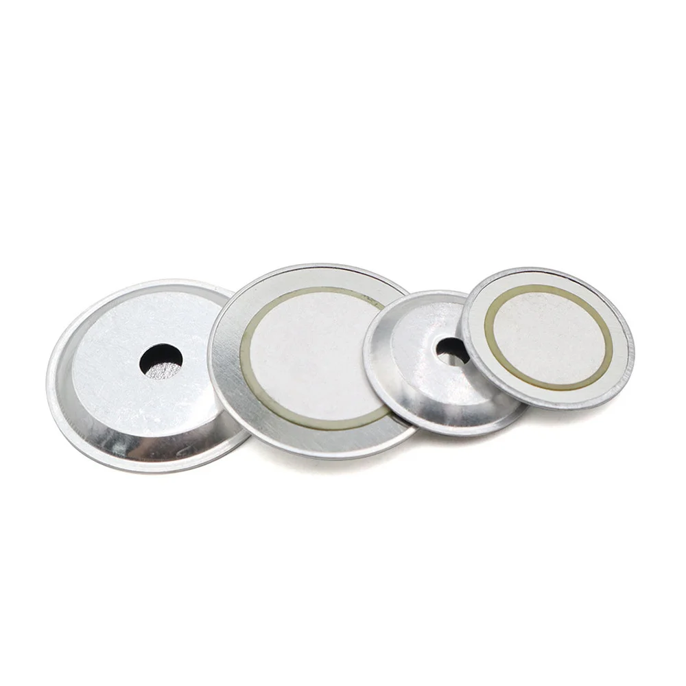 20pcs Piezoelectric Piezo Ceramic Wafer Plate Buzzer Loudspeaker Iron Steel Diameter 12 20 27 35 50 MM For Arduino Diy Electro