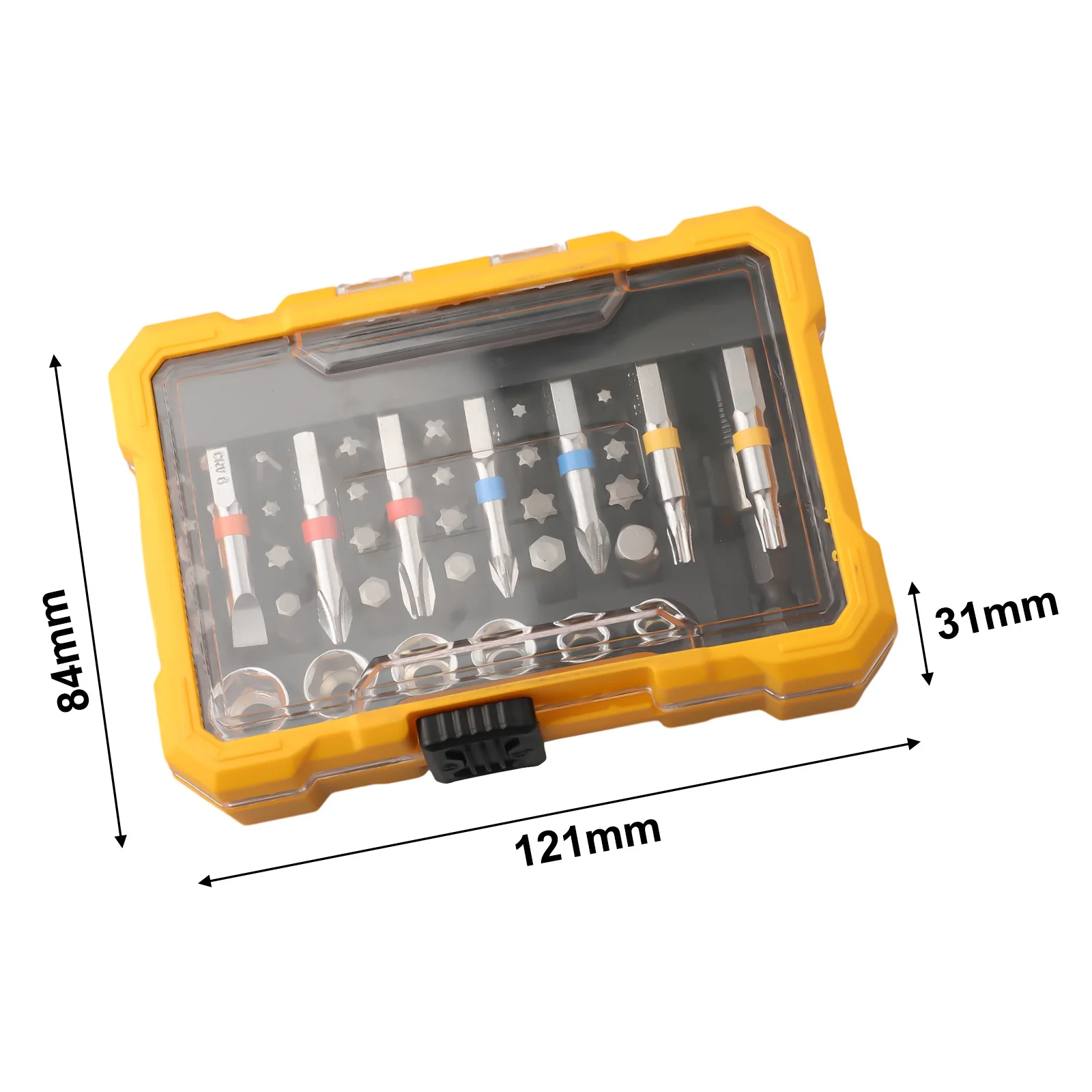 50PCS Screwdriver Bit Set Magnetic Hex Torx Bits With Storage Case Electric Screwdriver Socket Adapter For Woodworking Home