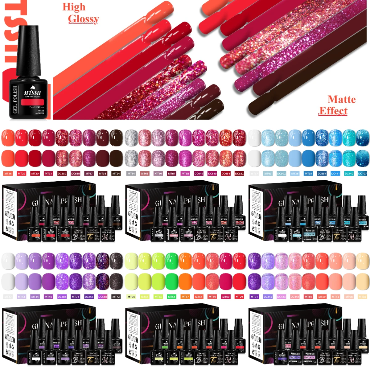 12PCS/SET Autumn Series Nail Gel Polish Gel 12 Colorful Wine Red Semi Permanent Need Top Coat Soak off Nail Gel Art Varnish