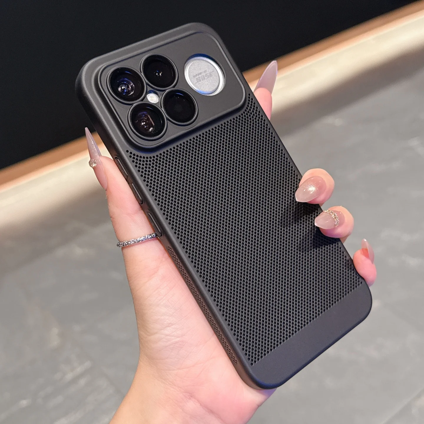 Heat Dissipation Case For Xiaomi Mi Poco F8 Ultra F8 Pro Camera Protection Honeycomb Shape Shockproof Bumper Back Cover Funda
