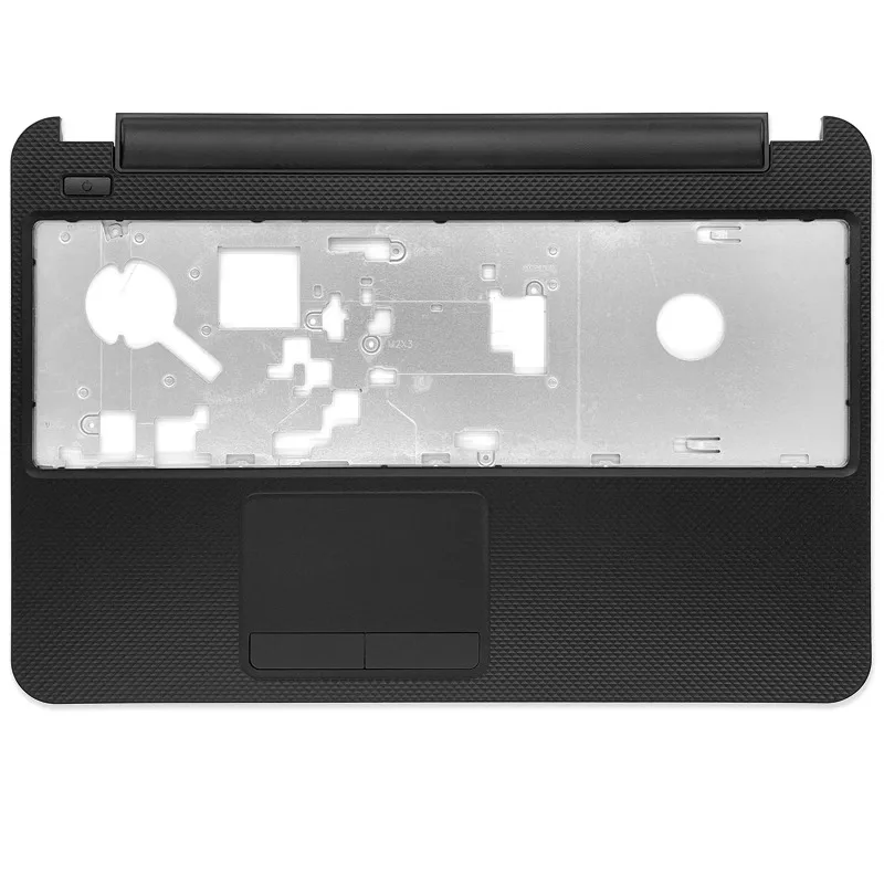 Imagem -05 - Laptop Lcd Tampa Traseira Moldura Frontal Base Inferior Dobradiças Superiores Dell Inspiron 15 15r 5521 5537 3537 3521 Novo