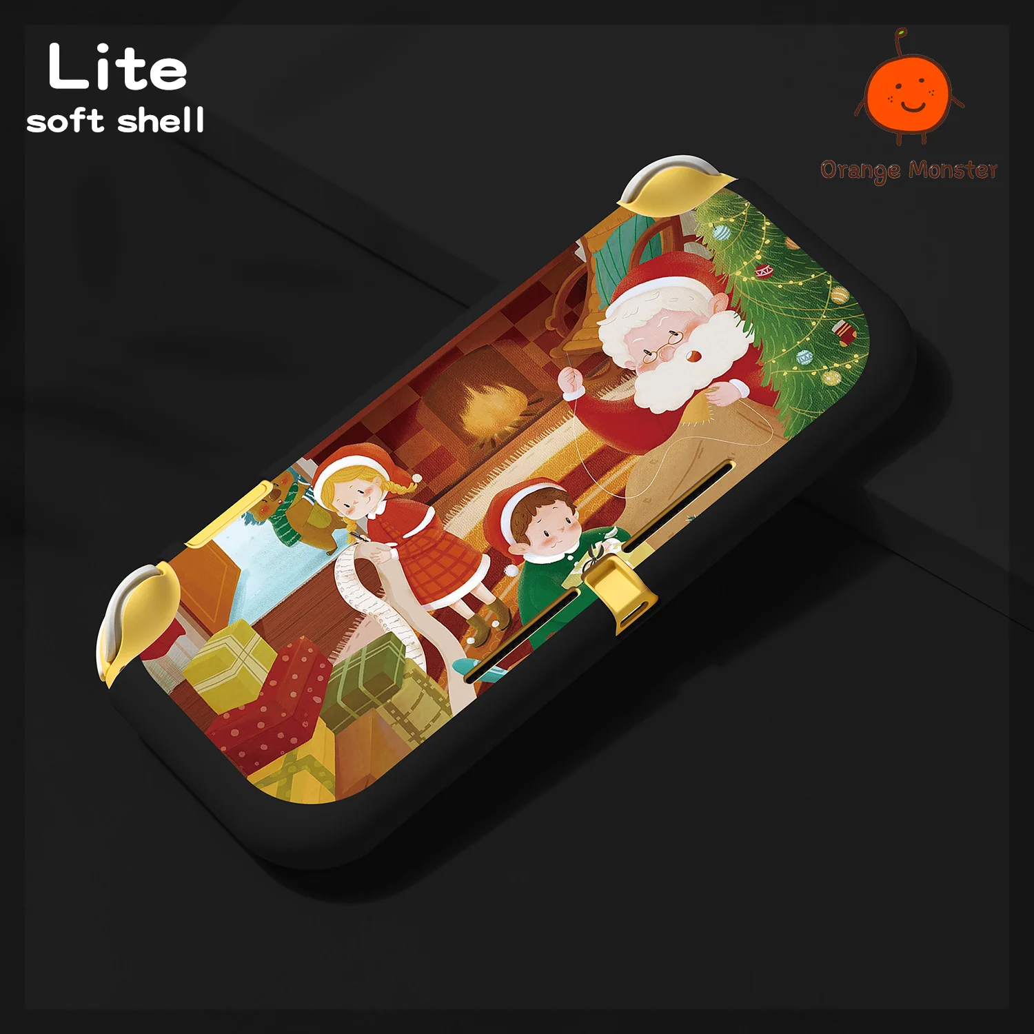 Merry Christmas Holiday Theme Carrying Case For Nintendo Switch/Oled/Lite Protective Soft Case Anti-drop Game Accessories