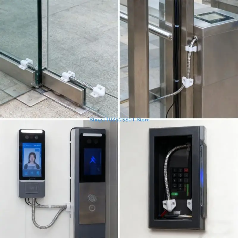 Power Transfer Door Cord Stainless Exposed Mounting Sleeve 400D