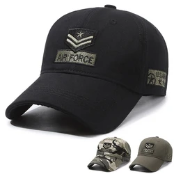 Unisex AIR FORCE Arrow Embroidery Baseball Caps Spring and Autumn Outdoor Adjustable Casual Hats Sunscreen Hat