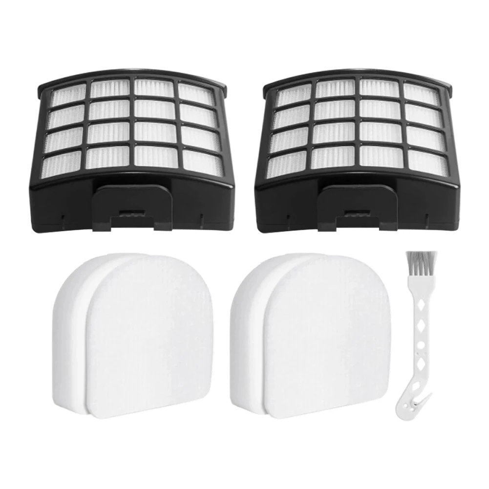 

Комплект для замены фильтров для пылесоса Shark: два моющихся поролоновых фильтра, два фильтра из хлопка и щетка для чистки