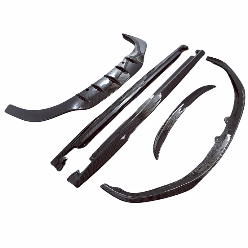 

For Bentley Continental GT 2 door version W12 style body cover front bumper edge side skirts rear diffuser carbon fiber