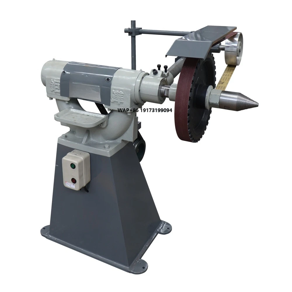 

Motorized Belt Polishing Machine Small Bench Grinder with 4KW Power for Knife Making and Metal Finishing