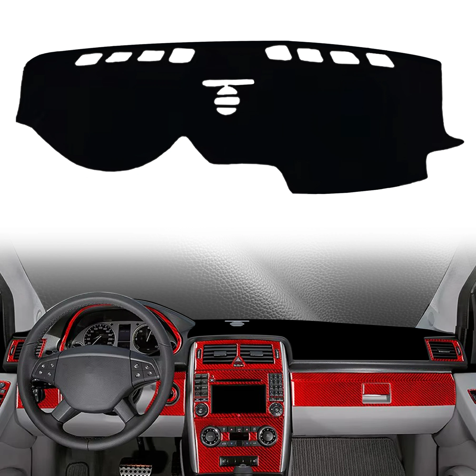 for Mercedes Benz B-Class W245 2005-2011 Custom Fit Car Dashboard Cover Sunshade Dash Mat Anti‑Slip Dashmat Pad Accessories