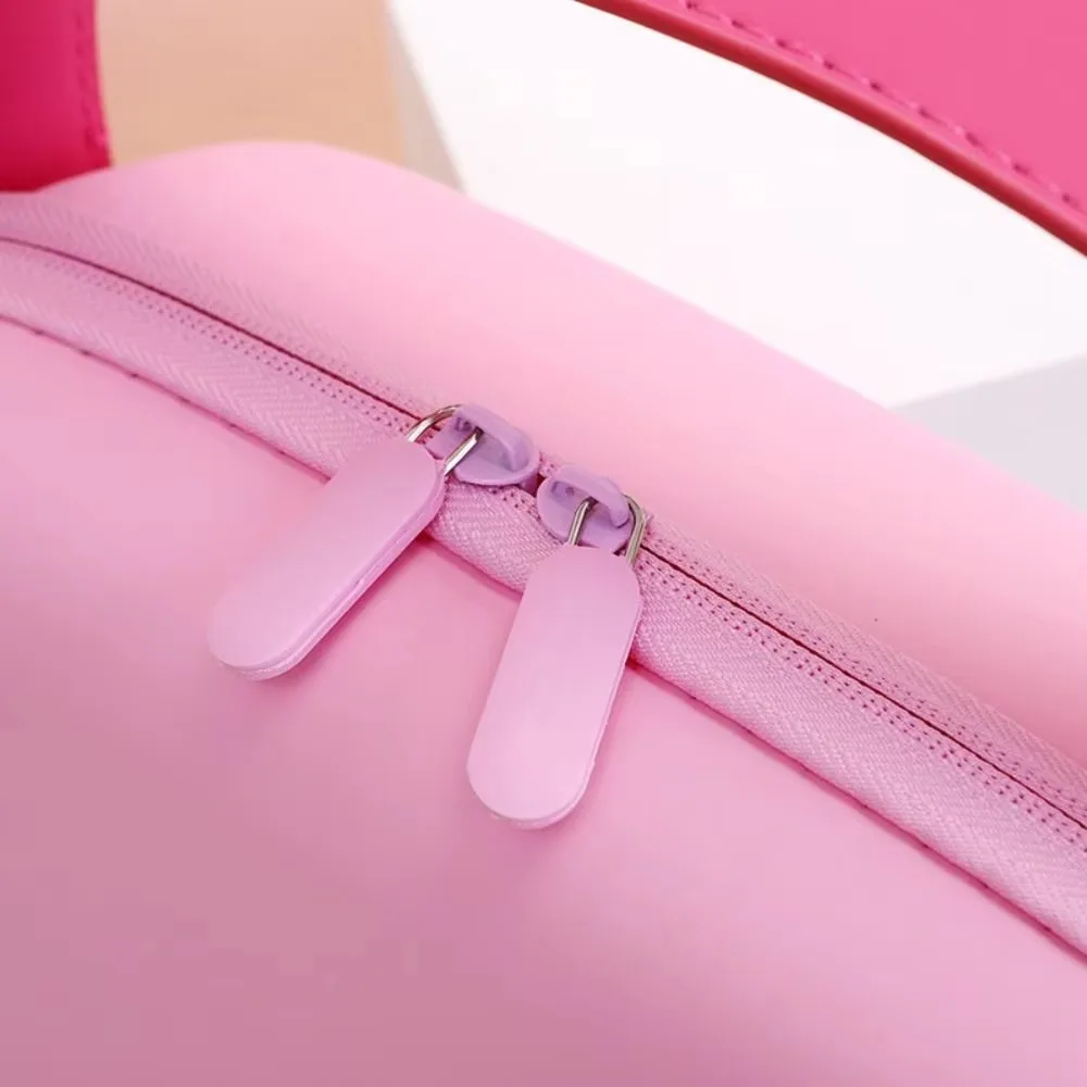 

Candy Color​​ Waterproof Makeup Case​​ ​​with Handle​​ ​​Washable​​ PU Cosmetic Bag​​ ​​Durable ​​Lightweight​​