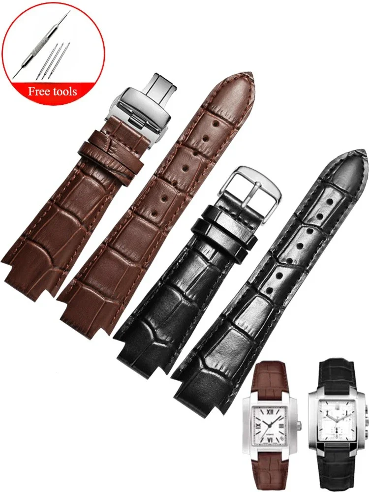 

Suitable for Tissot T60 Tianlang Tiansi series T60.1.513 581 men's watch with raised leather strap watch accessories