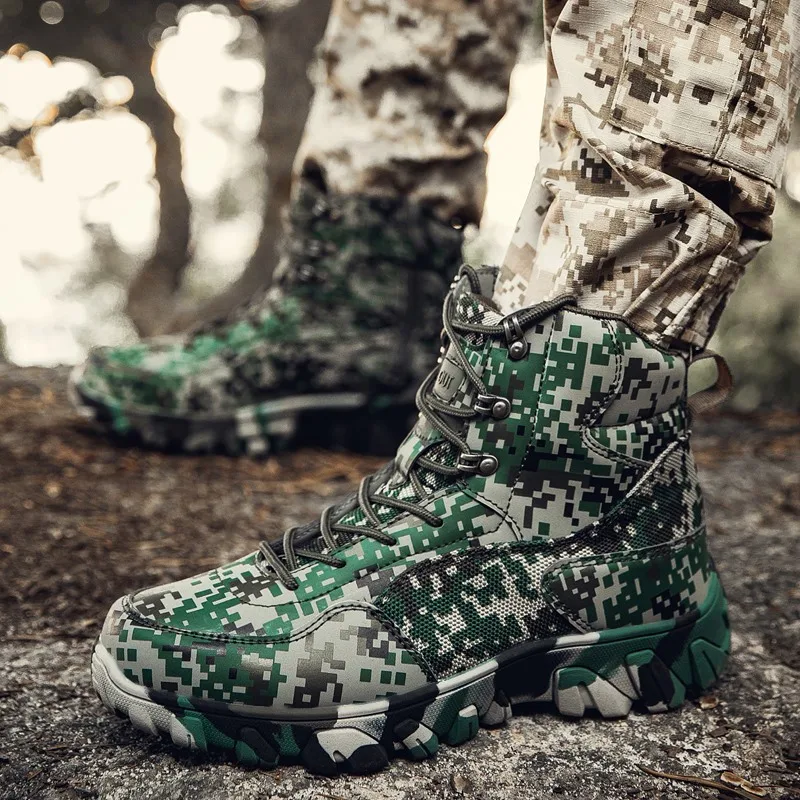 Outdoor shoes mountaineering new non-slip thick warm outdoor sports fitness walking shoes casual shoes