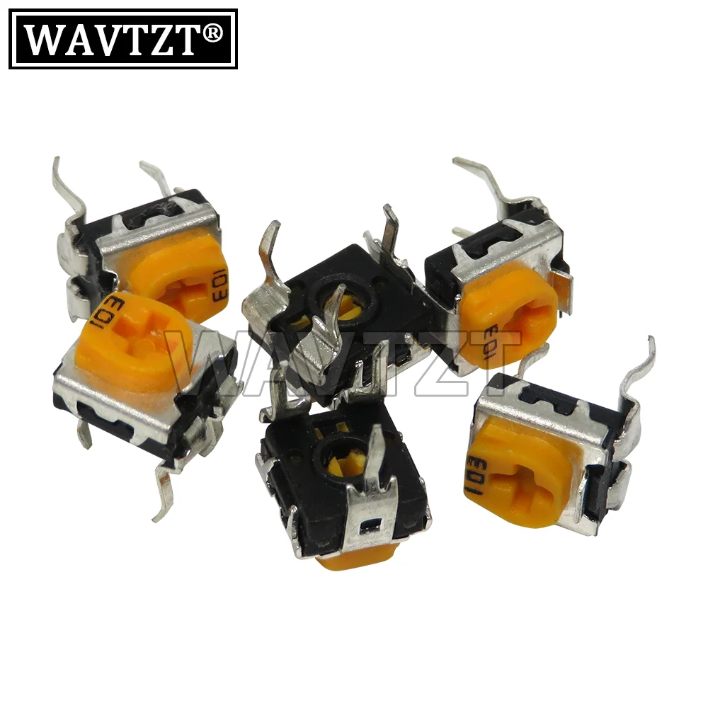 20PCS WH06-2C  Trimmer Potentiometer WH06 100 200 500 1K 2K 5K 10K 20K 50K 100K 200K 500K 1M Ohm Variable Resistors