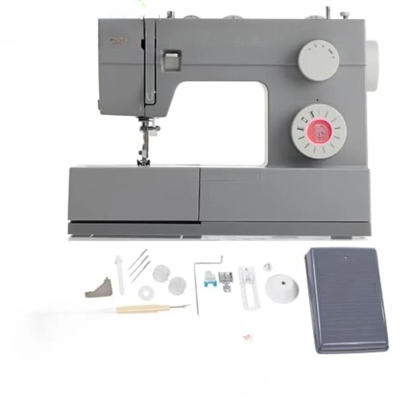 ماكينة خياطة عالية السرعة 4411 شديدة التحمل مع مجموعة ملحقات |   محرك قوي مع قوة ثقب محسنة، 69 غرزة Appli