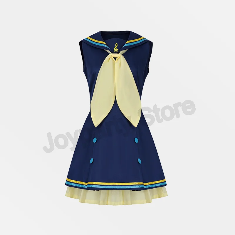 Game Rin Len Cosplay Costume Len Rin Cosplay Len Costume Kagamine JK Uniform for Halloween Comic Con Outfits - view 4