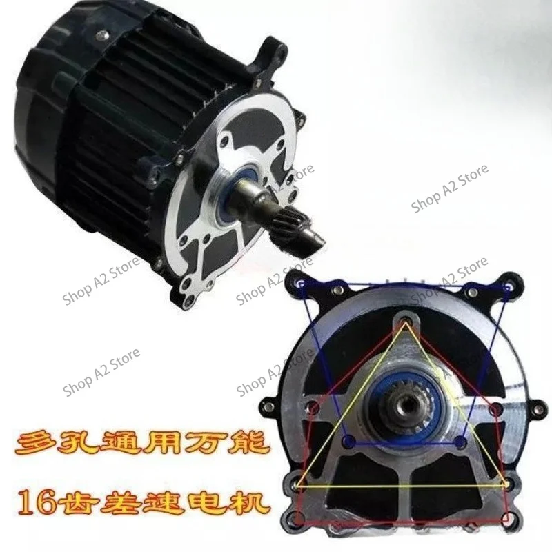 Electric tricycle motor 48V60V500W to 1200W giant general purpose motor