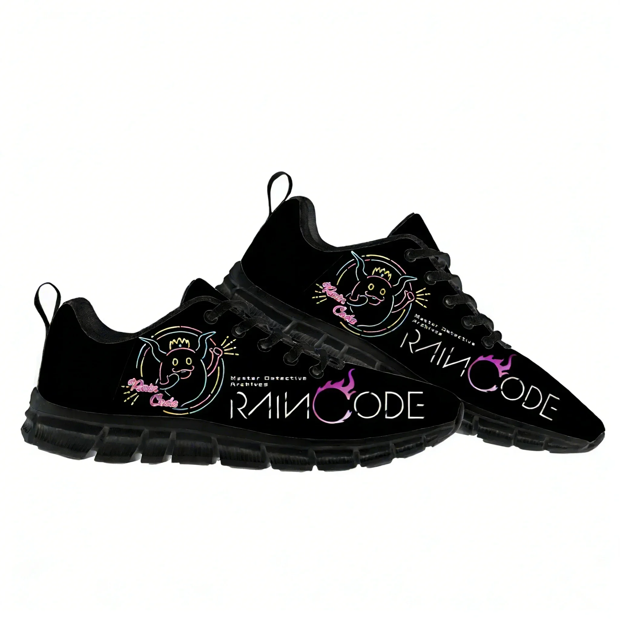 Master Detective Archives RAIN CODE Sports Shoes Game Mens Womens  Sneakers Sneaker Custom Built Shoes