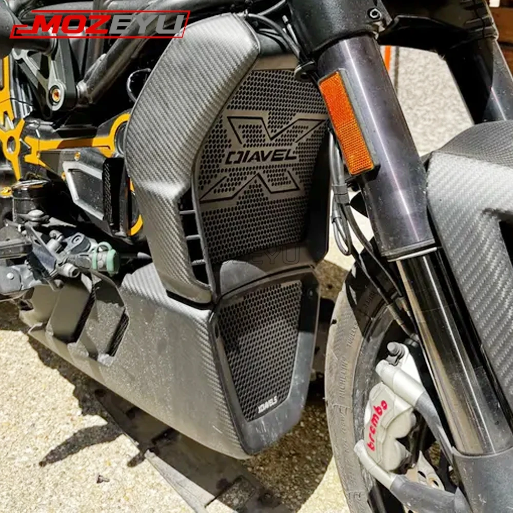 

Radiator Guard Protector Grille Grill Cover For Ducati XDiavel S XDiavelS 2016 - 2021 2022 2023 2024 Motorcycle Oil Cooler Guard