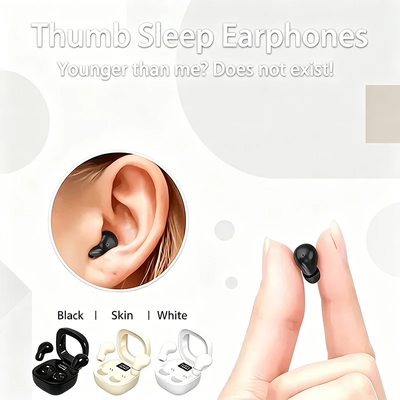 Écouteurs sans fil SK19-Mini, avec une autonomie extrêmement longue, une qualité sonore HiFi, isolation phonique, adaptés à une utilisation quotidienne.