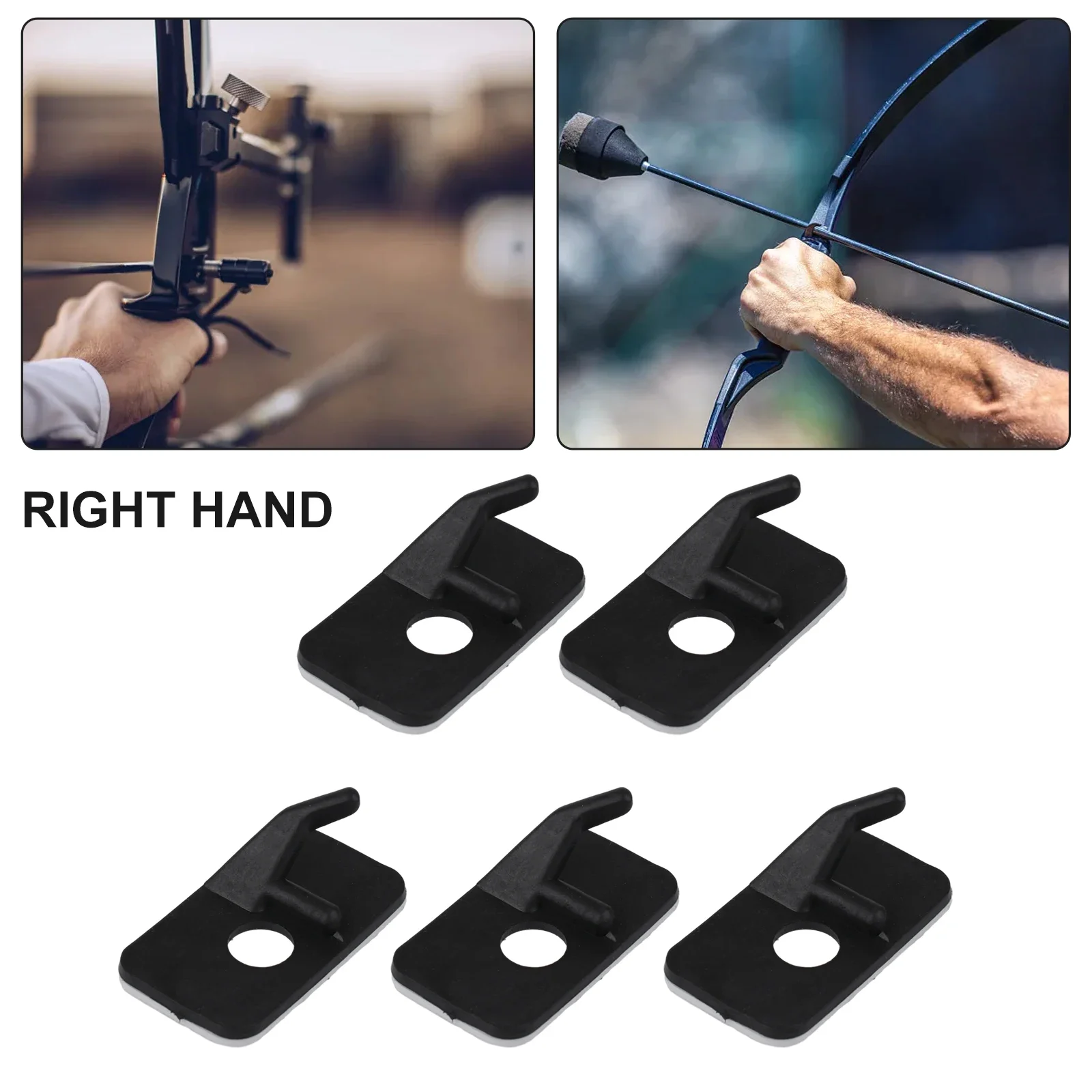 

5pcs Archery Arrow Rest Self-Adhesive Right Left Hand Recurve Bow Hunting Shoot Outdoor Hunting Shoot Accessories