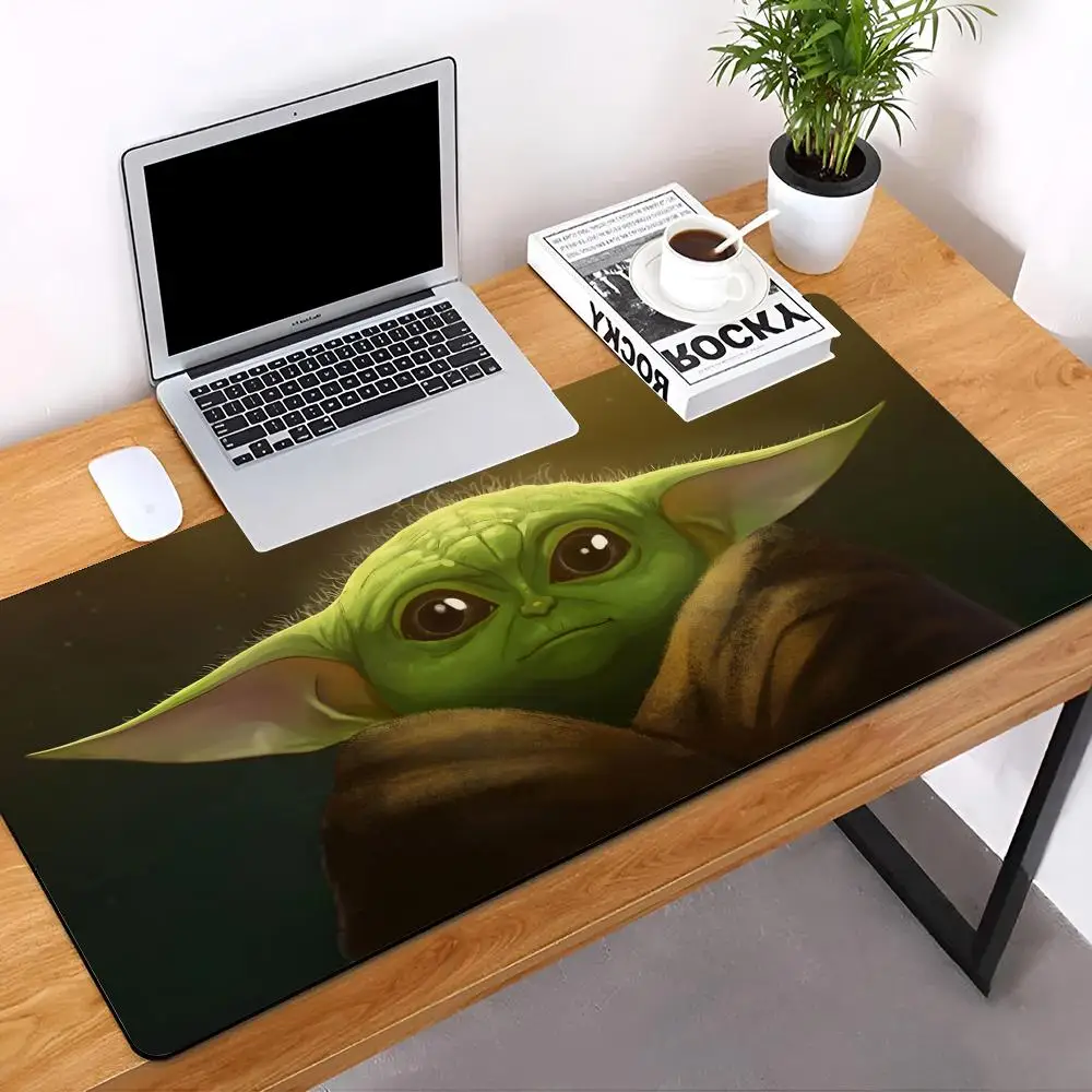 

Disneys The Mandalorian MINISO Mouse Pad Mouse Mat Desk Mat With Pad Gaming Accessories Prime Gaming XXL Keyboard Pad Padding Ma