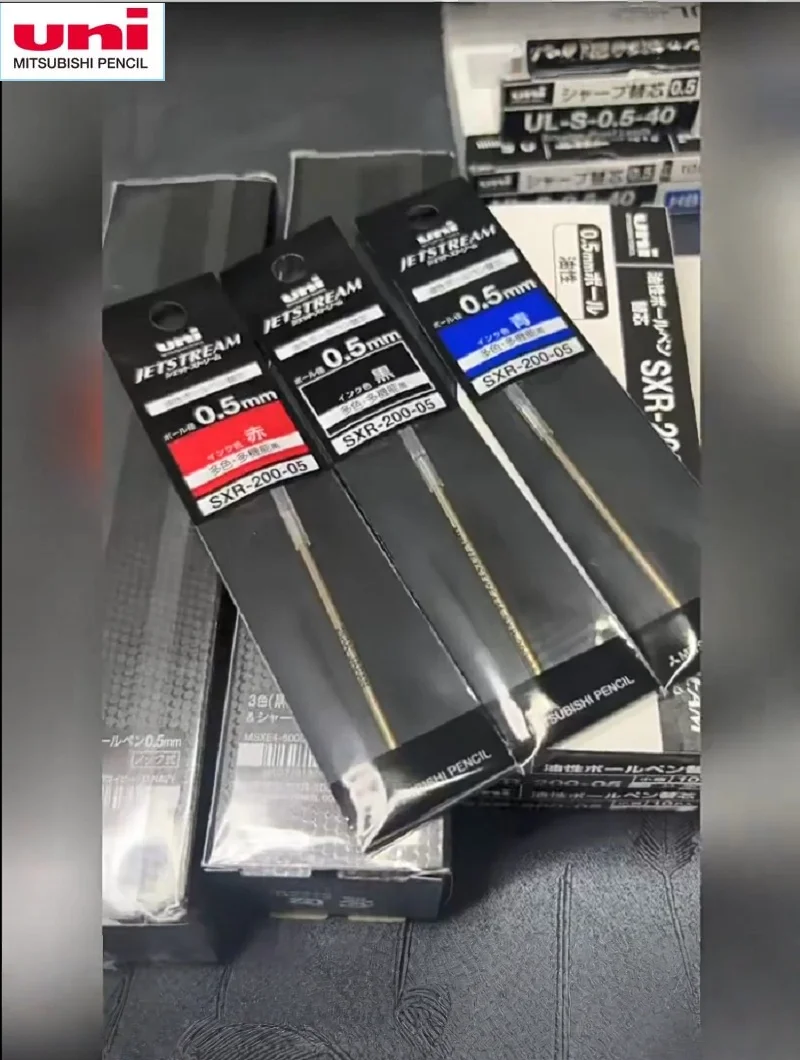 

Uni JETSTREAM PRIME SXR200-05 SXR200-07 Ballpoint Pen Core,0.5mm And 0.7mm Multi-functional Oil Ink Multi Pen Hybrid Ink Refills