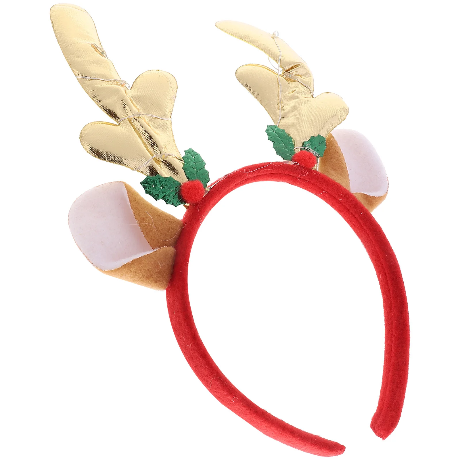 

Christmas Headband Light Up Xmas Party Headdress Cute Hair Accessory Christmas Hairband Decorative Headband for Holiday Party