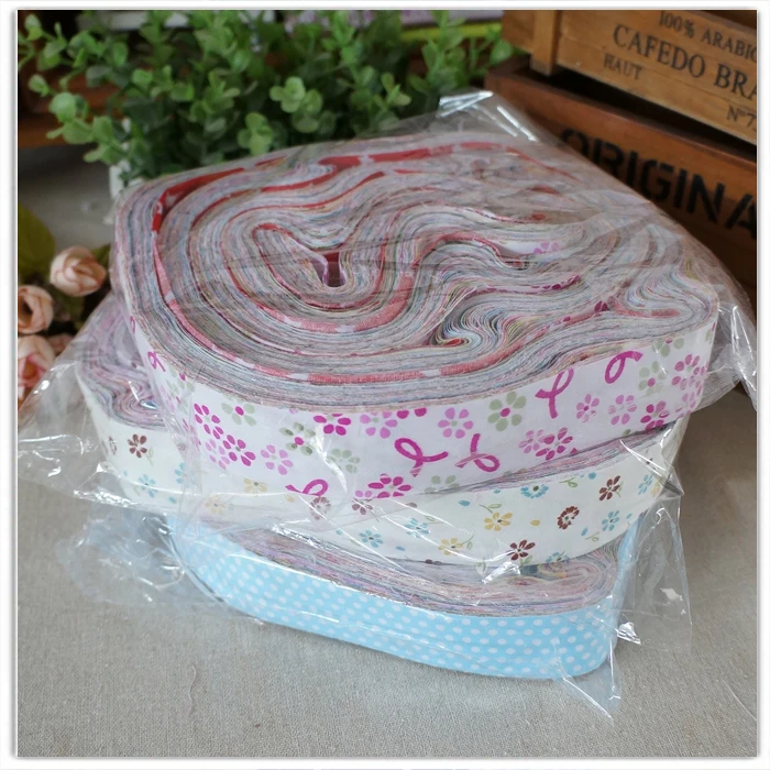 Handwork DIY Patchwork Quilting Cotton Fabric Cloth Roll Jelly Roll 9*120cm 9*100cm 9*80cm 9*40cm Mix 50pcs Design