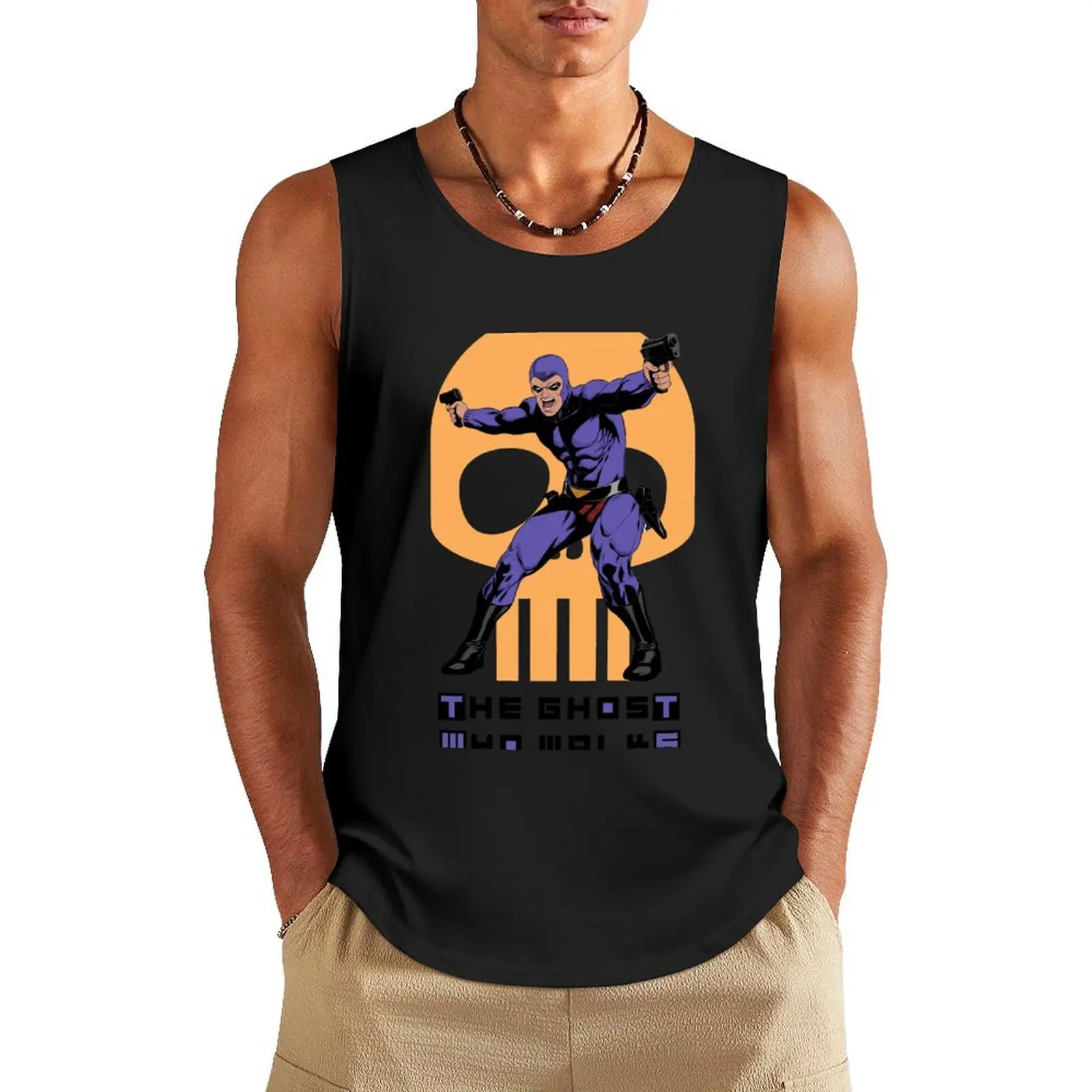 The Phantom Tank Top Sleeveless men gym clothes man fitness sleeveless