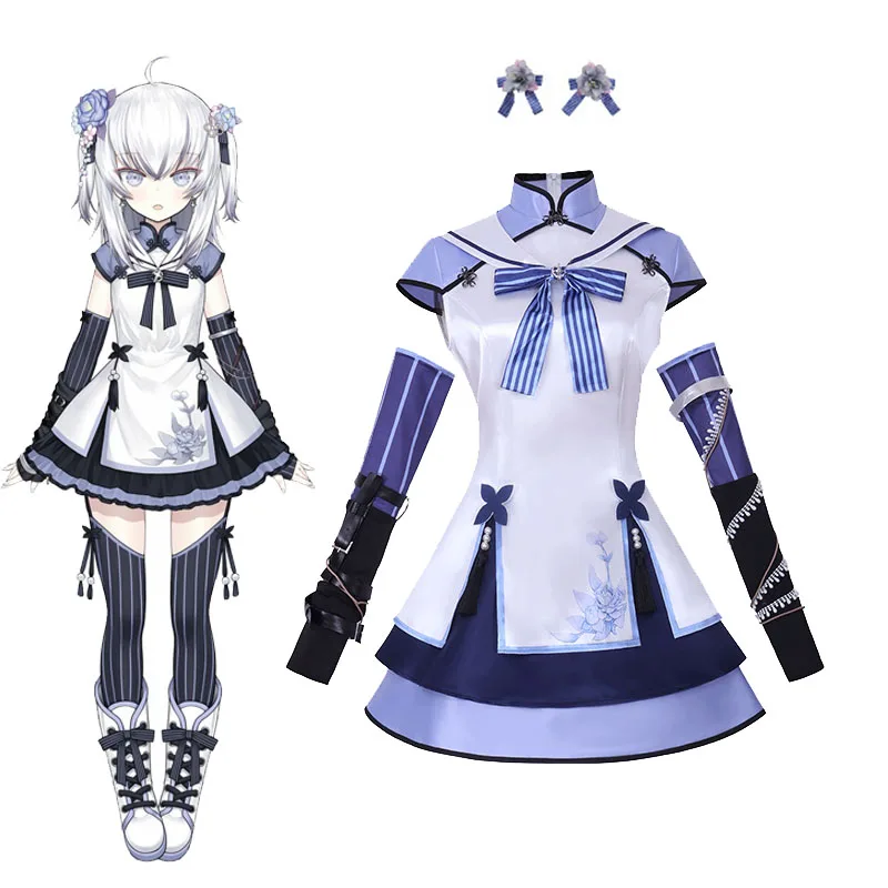 

Vtuber AzumaSeren Cosplay Dress Virtual YouTuber Azuma Seren Costumes Virtual Anchor Live Streaming Clothing Halloween Dressing