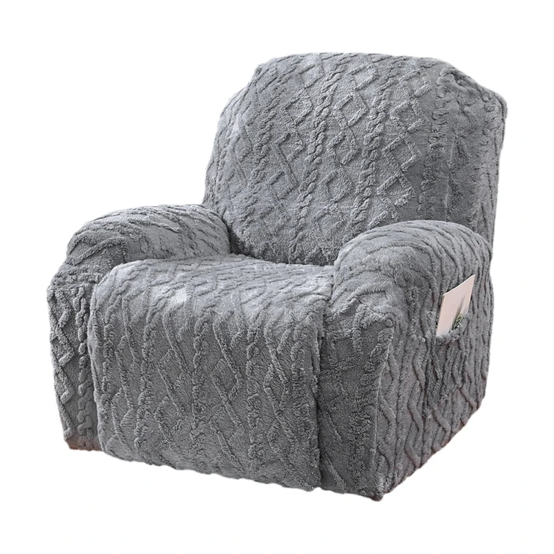 

Double Sided Jacquard Fully Wrapped Recliner Cover Comfortable Elegant Rocking Chair Cover Thickened And Plush New