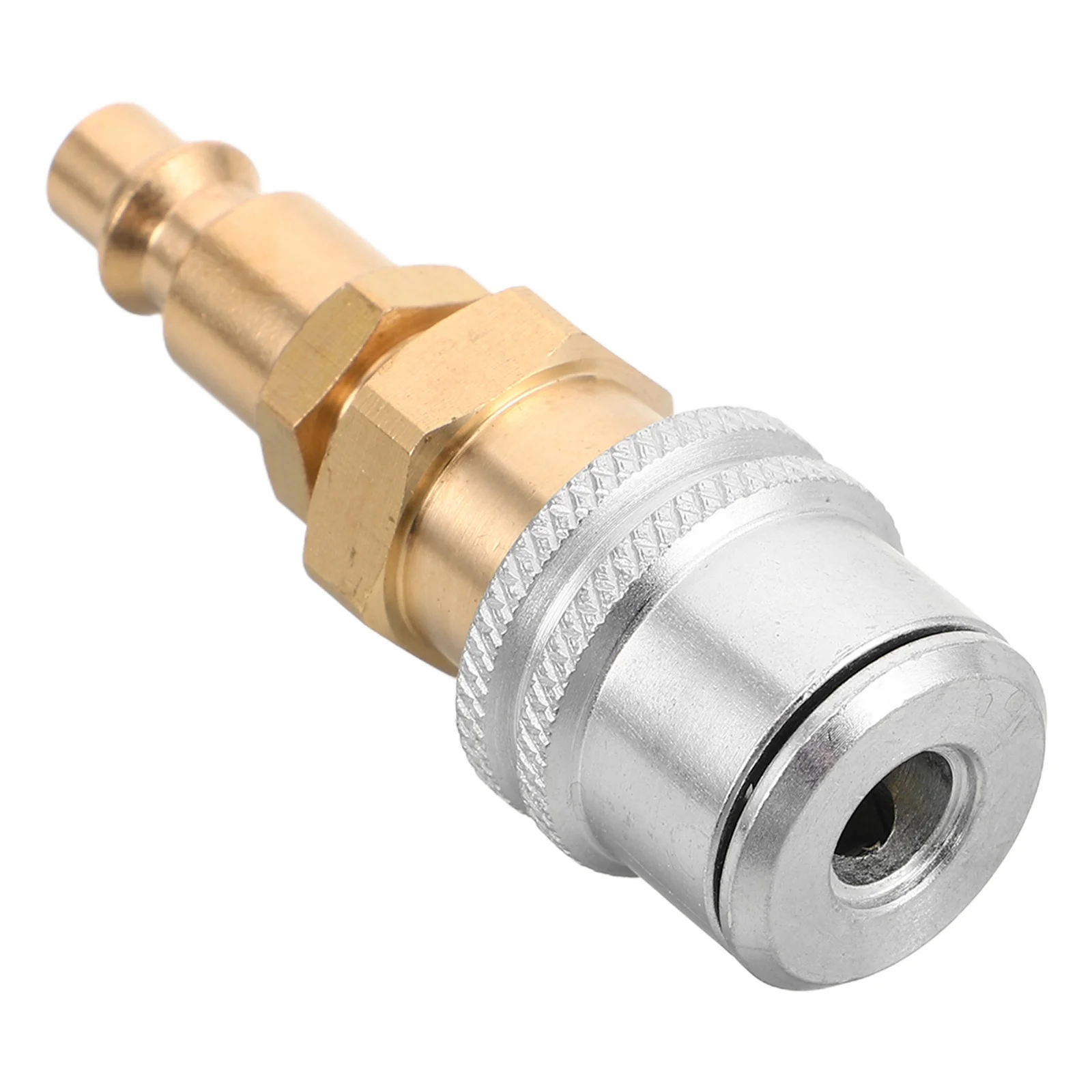 1pcs Tire Inflator Chuck Metal Locking Air Chuck For Air Compressor Pump Quick Connect Inflation Nozzle Adapter Repair Tool