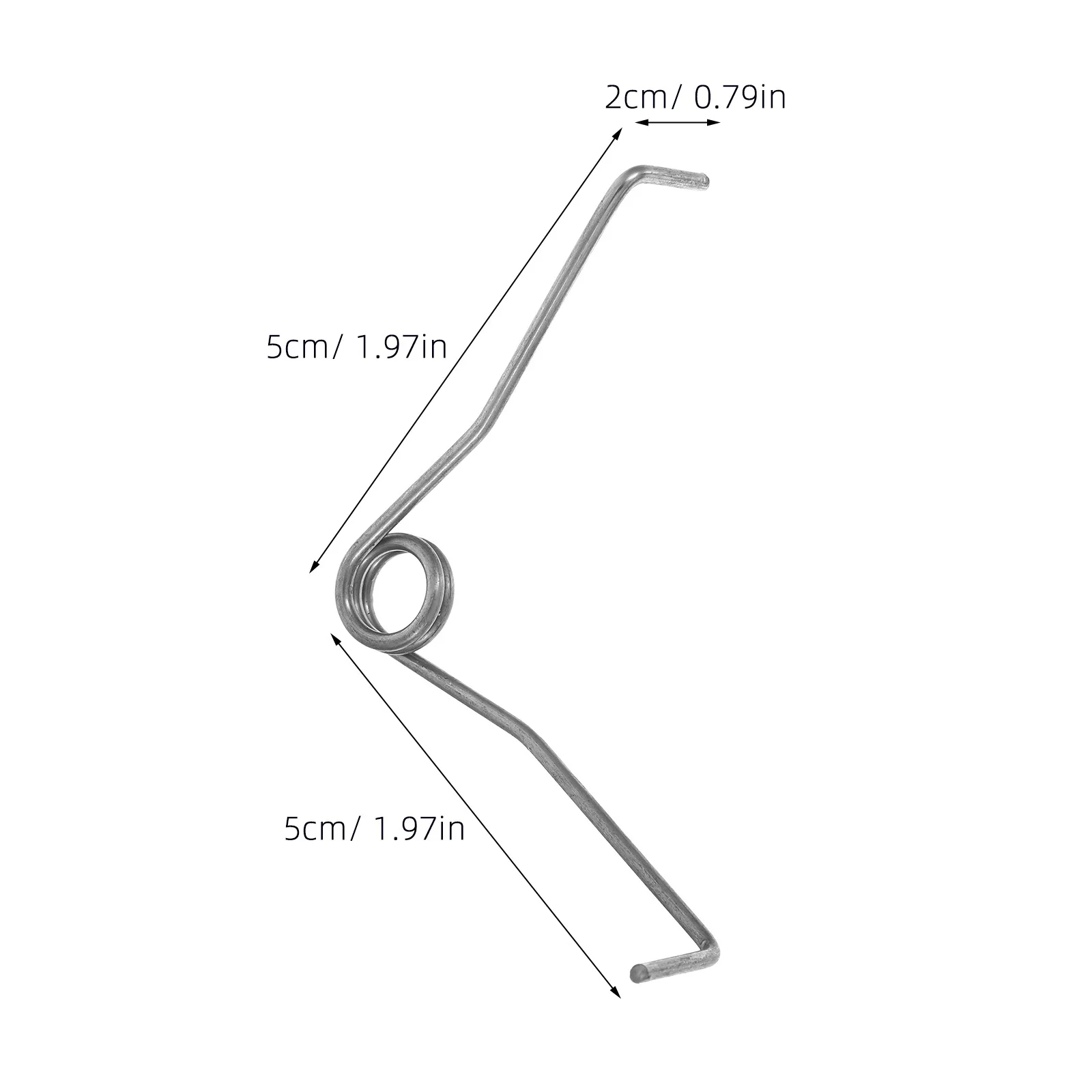 10 قطعة تشذيب القص الربيع V-شكل تصميم التلقائي انتعاش حديقة أداة استبدال التواء الينابيع ل فرع القواطع التشذيب