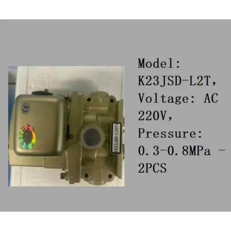 2pcs  K23JSD-L2T AC 220V 0.3-0.8MPa Pressure Switch and Sensor for Industrial and HVAC System Applications