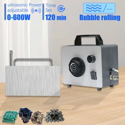 30L 15L 22L Portable Ultrasonic Cleaner Degas Power Adjustable With bubble function Spare Parts DPF filter Degreaser Machine