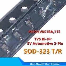 Muslimb, 115 10 pz/lotto PESD5V0 5 v0 soppressore ESD tv Bi-Dir 5V Automotive 2-Pin SOD-323 T/R