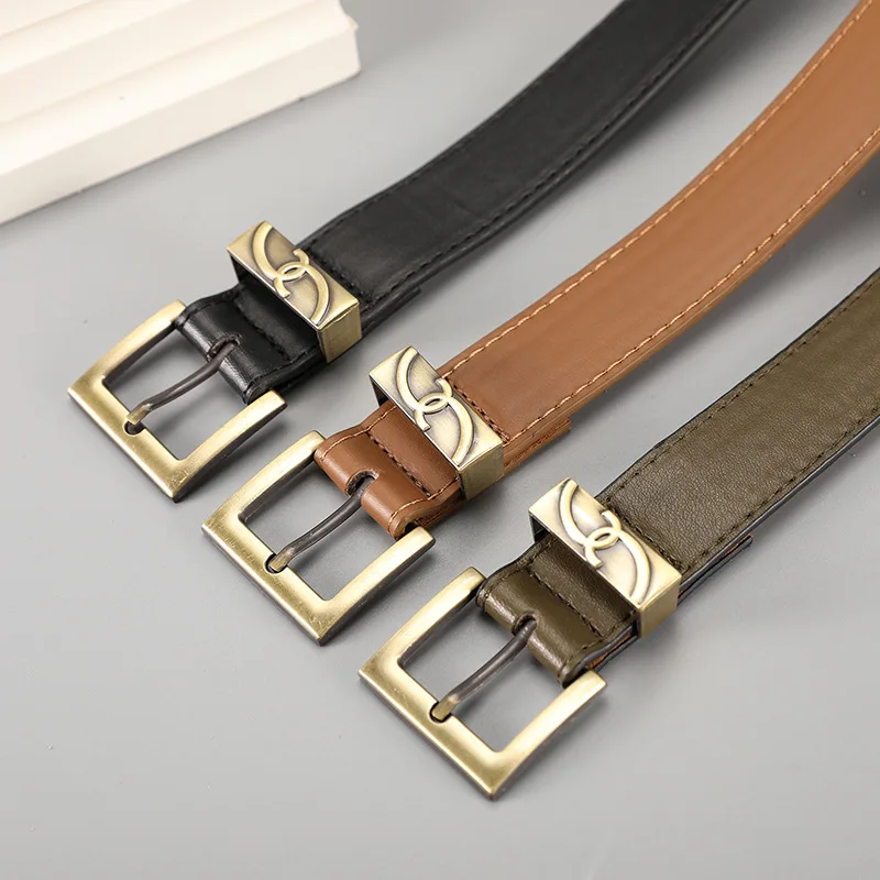 

2025 Hot Selling Women's Fashion Needle Buckle Belt Simple and Versatile Accessories Jeans Dress Temperament Decorative Belt