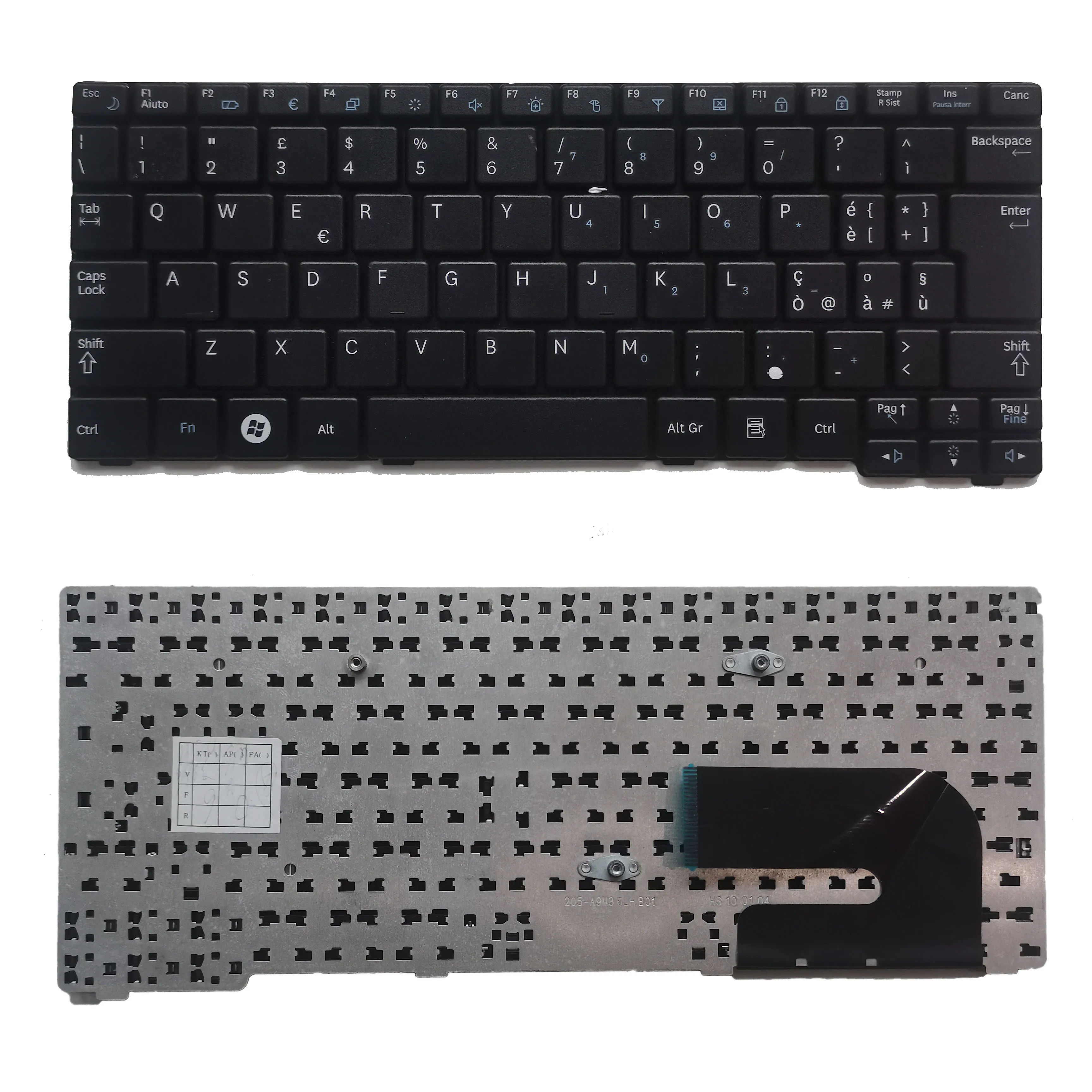 For Samsung NC10 N110 NC120 ND10 N140 ND10 N130 N128 IT Italian Keyboard