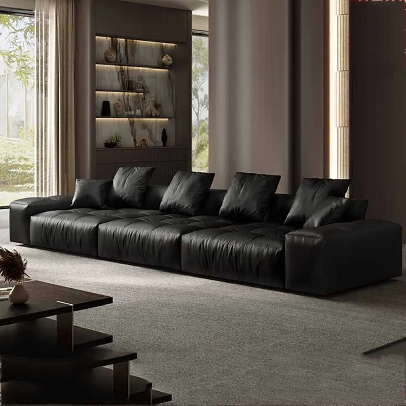 

Reclining Double Nordic Sofas Black Luxury Fillers Recliner Living Room Sofa Puffs Lazy Designer Woonkamer Banken Home Furniture