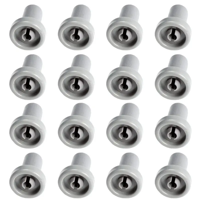B84B-For AEG, ELECTROLUX Dishwasher Replacement Parts- 16PCS Dishwasher Basket Wheel With 25Mm Roller