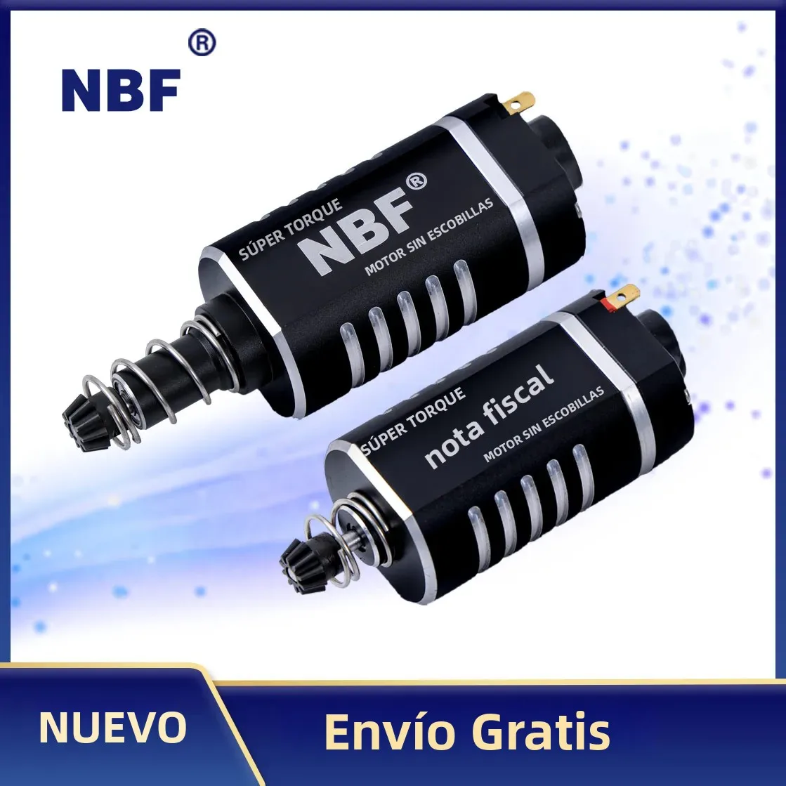 Nuevo NBF 4,0 venta al por mayor AEG Motor Airsoft sin escobillas Mosfet Airsoft caja de cambios V2 piezas Combo Rc CNC DC BLDC Motor accesorios de juguete