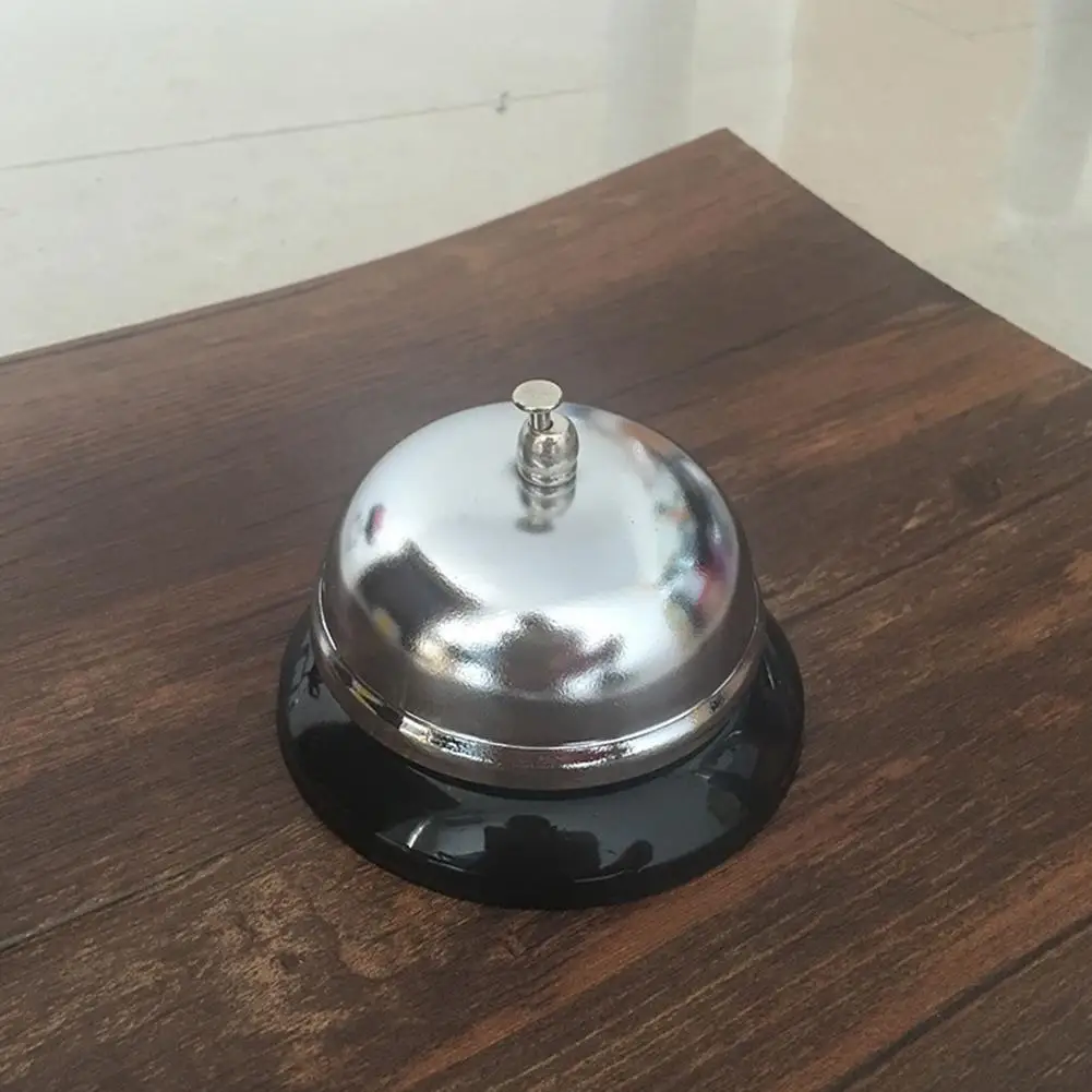 Service Call Bell Loud & Clear Sound Anti-Rust 60mm Diameter for Restaurant Hotel Reception Desk Game Rooms & Customer Service