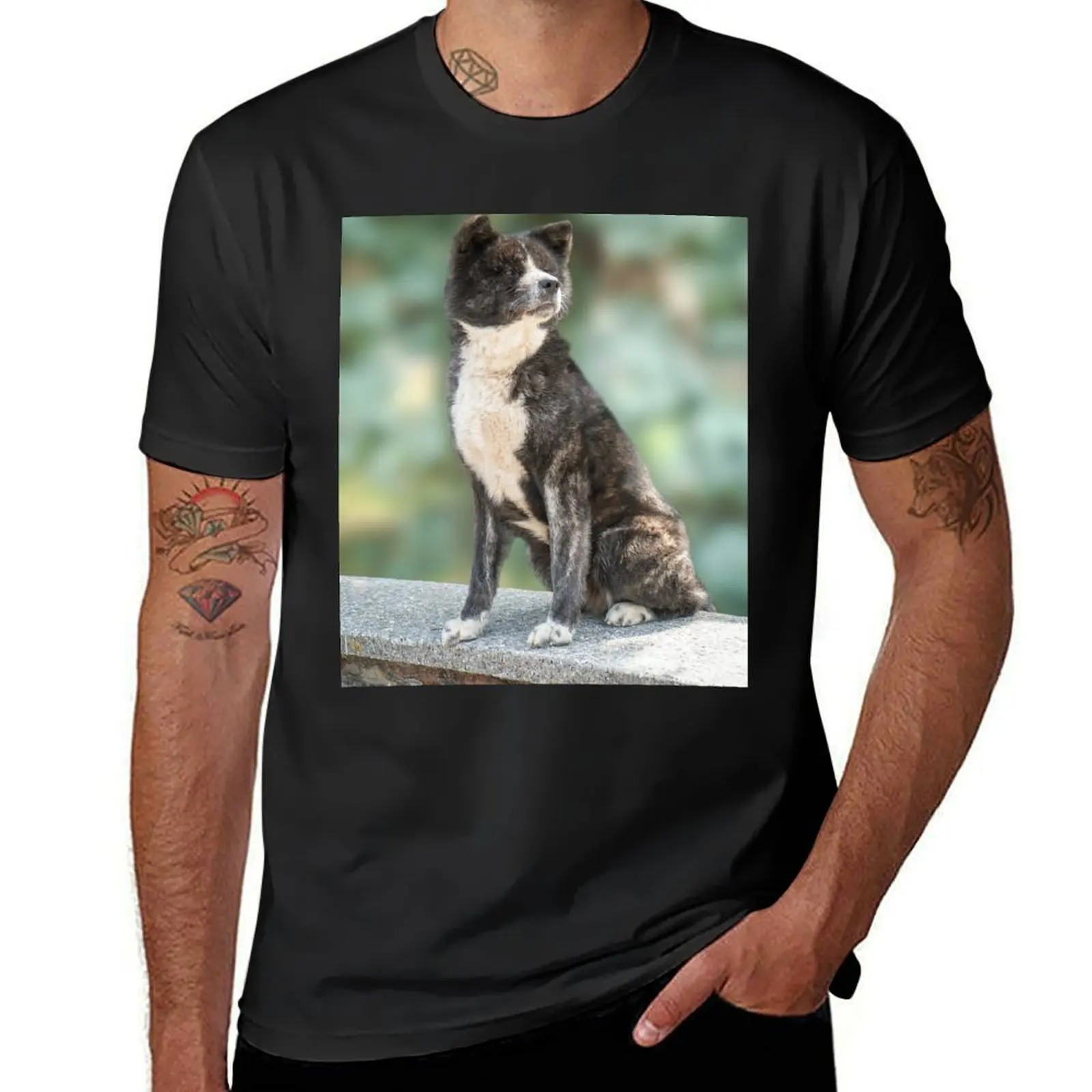 

Rare Akita Dog T-Shirt sports fans cute clothes shirts graphic tees boys animal print mens graphic t-shirts big and tall