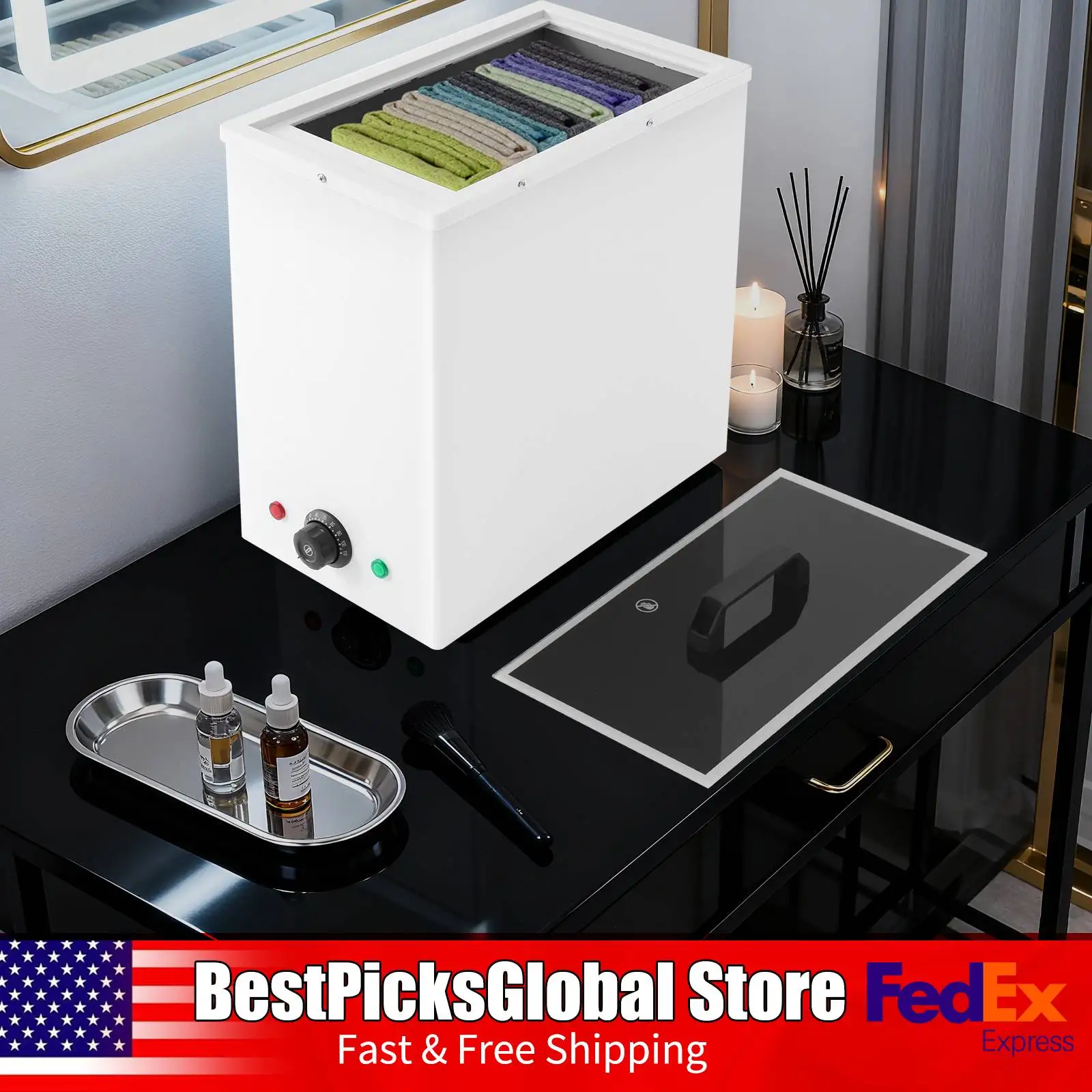 30L منشفة دفئا دلو 200 واط تسخين كهربائي منشفة دفئا لصالون تجميل تدليك مكتب الوجه سبا 110 فولت