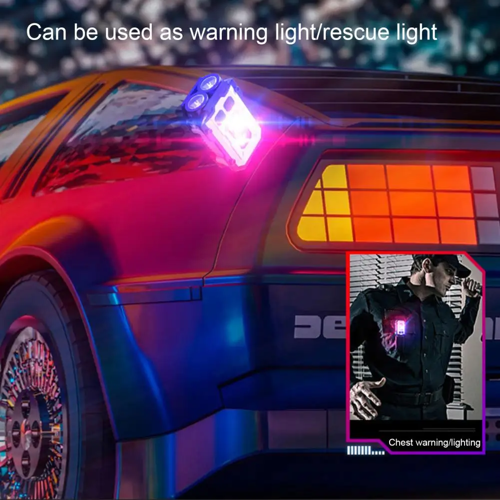 Mini Clip Type COB Side Headlight Portable  Dual Light Sources Rechargeable Led Light Outdoor Strong Light Lamp Work Flashlight