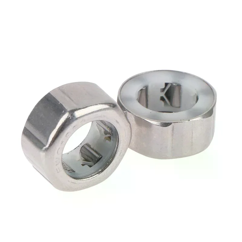 2Pcs 10x17x8mm Ewc1008 Stainless One Way Bearing Fishing Gear Ewc1008 Needle Roller Bearings