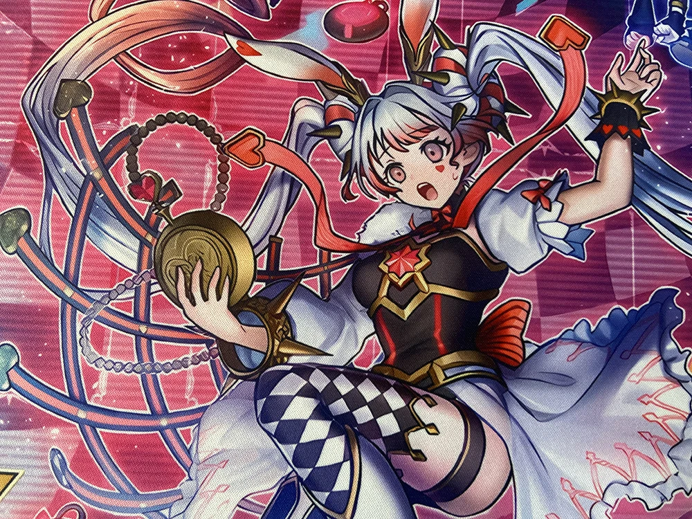 YuGiOh Maliss in Underground Playmat Maliss P White Rabbit TCG CCG Mat Board Game Trading Card Game Mat Rubber Mouse Pad Bag